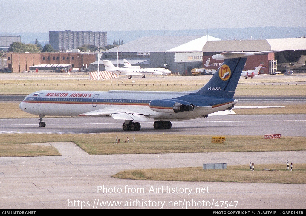 Aircraft Photo of RA-86515 | Ilyushin Il-62M | Moscow Airways | AirHistory.net #47547