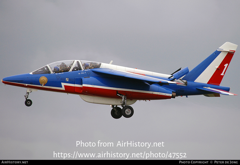 Aircraft Photo of E130 | Dassault-Dornier Alpha Jet E | France - Air Force | AirHistory.net #47552