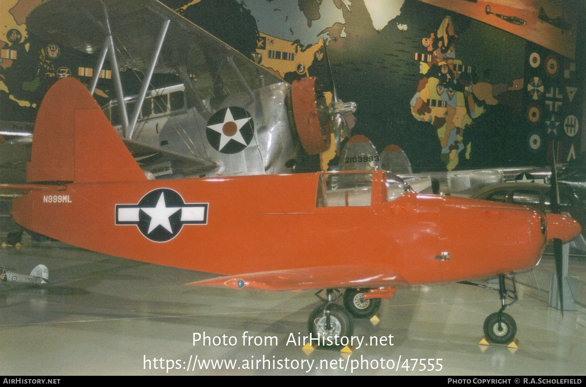 Aircraft Photo of N999ML | Culver PQ-14B | USA - Air Force | AirHistory.net #47555