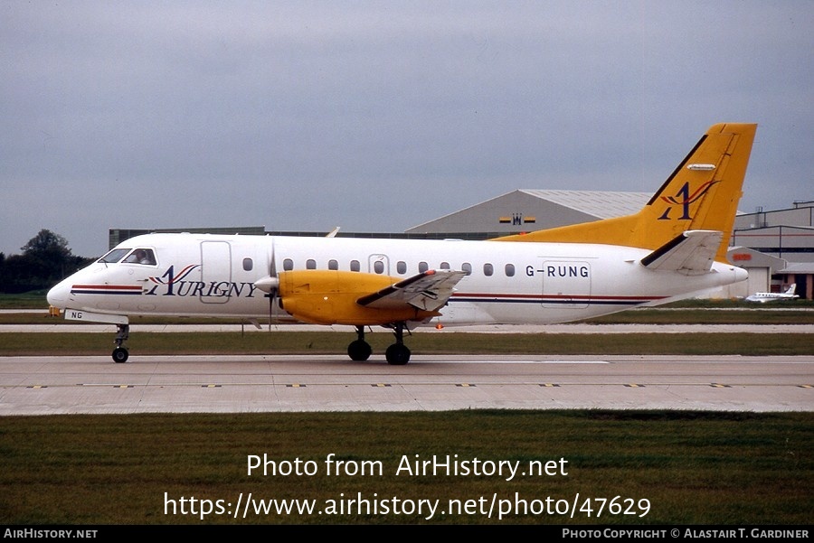 Aircraft Photo of G-RUNG | Saab-Fairchild SF-340A | Aurigny Air Services | AirHistory.net #47629