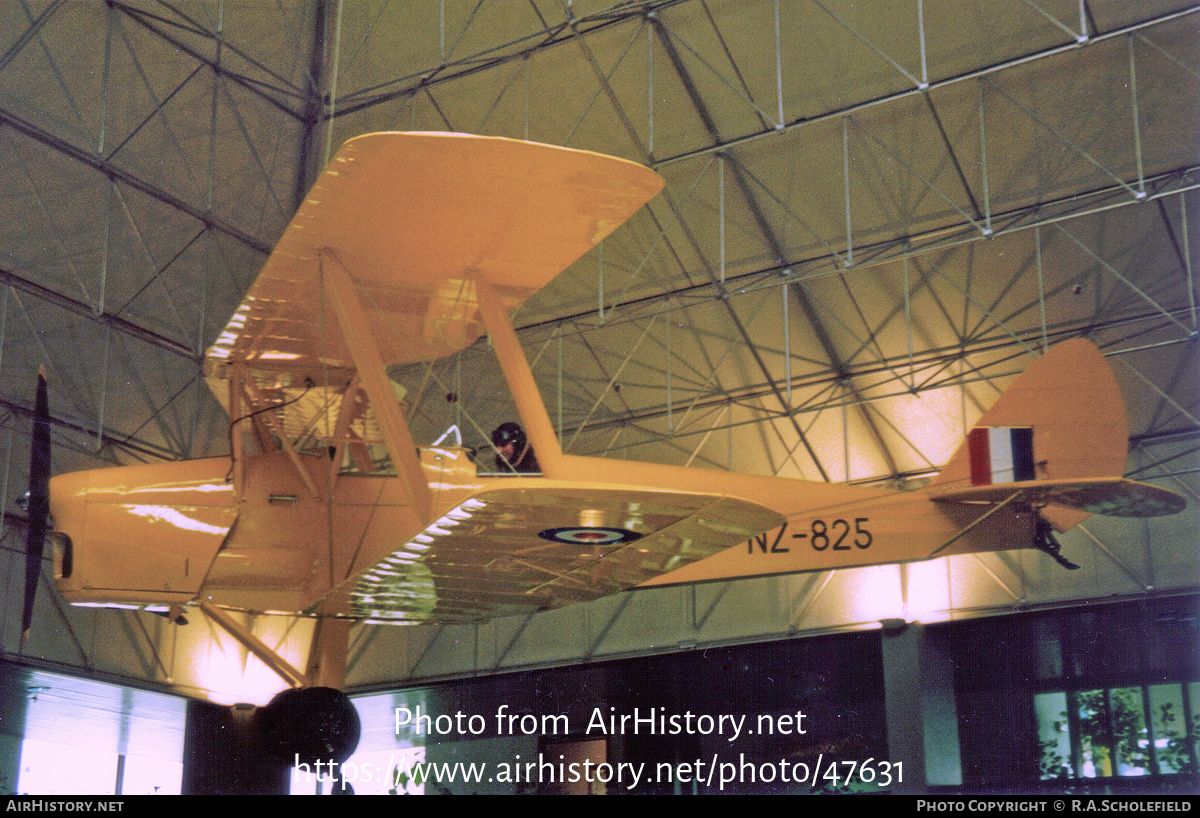 Aircraft Photo of NZ-825 | De Havilland D.H. 82A Tiger Moth | New Zealand - Air Force | AirHistory.net #47631