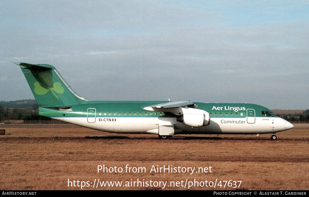 Aircraft Photo of EI-CTN | British Aerospace BAe-146-300 | Aer Lingus Commuter | AirHistory.net #47637