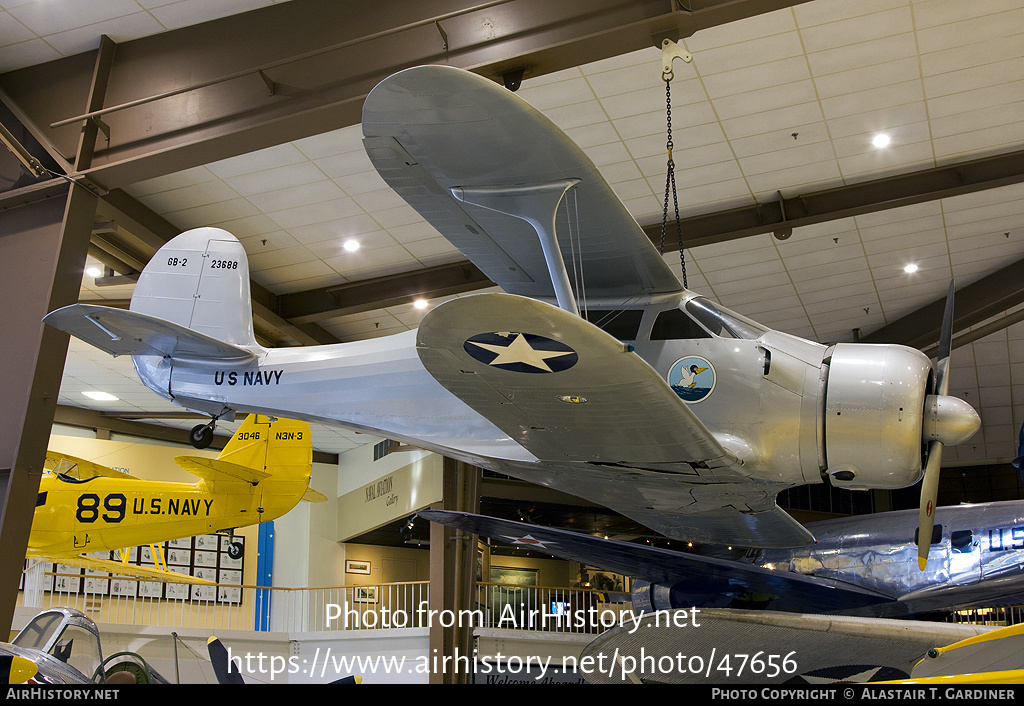 Aircraft Photo of 23688 | Beech GB-2 (D17S) | USA - Navy | AirHistory.net #47656