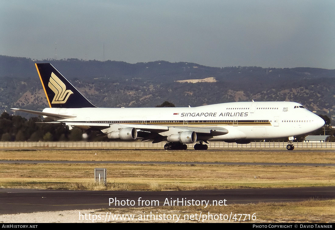 Aircraft Photo of N125KL | Boeing 747-312 | Singapore Airlines | AirHistory.net #47716