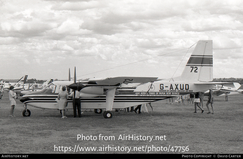 Aircraft Photo of G-AXUD | Britten-Norman BN-2A-26 Islander | Aerial Tours of Papua New Guinea | AirHistory.net #47756