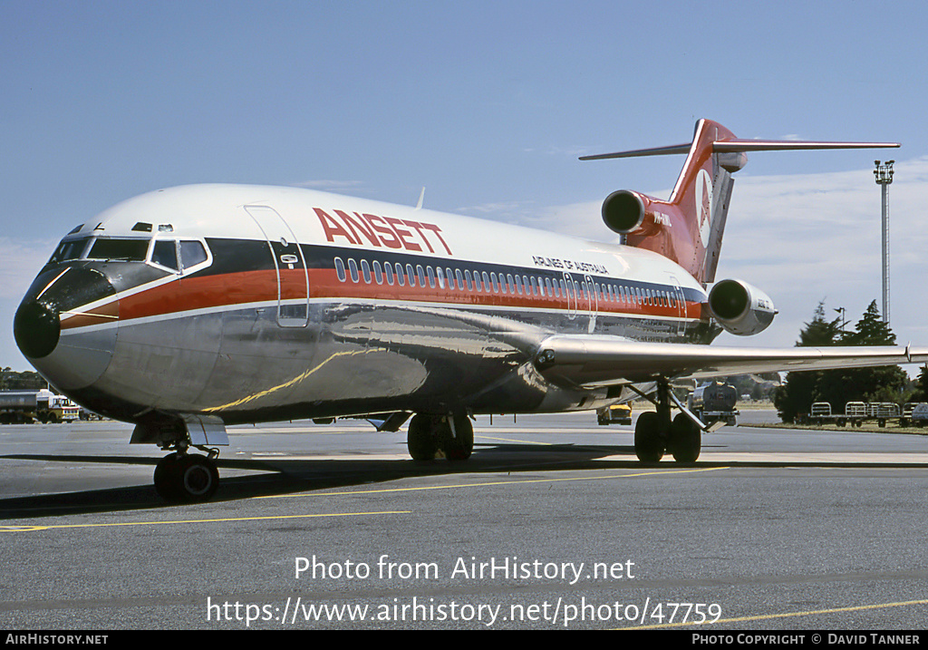 Aircraft Photo of VH-RML | Boeing 727-277/Adv | Ansett Airlines of Australia | AirHistory.net #47759