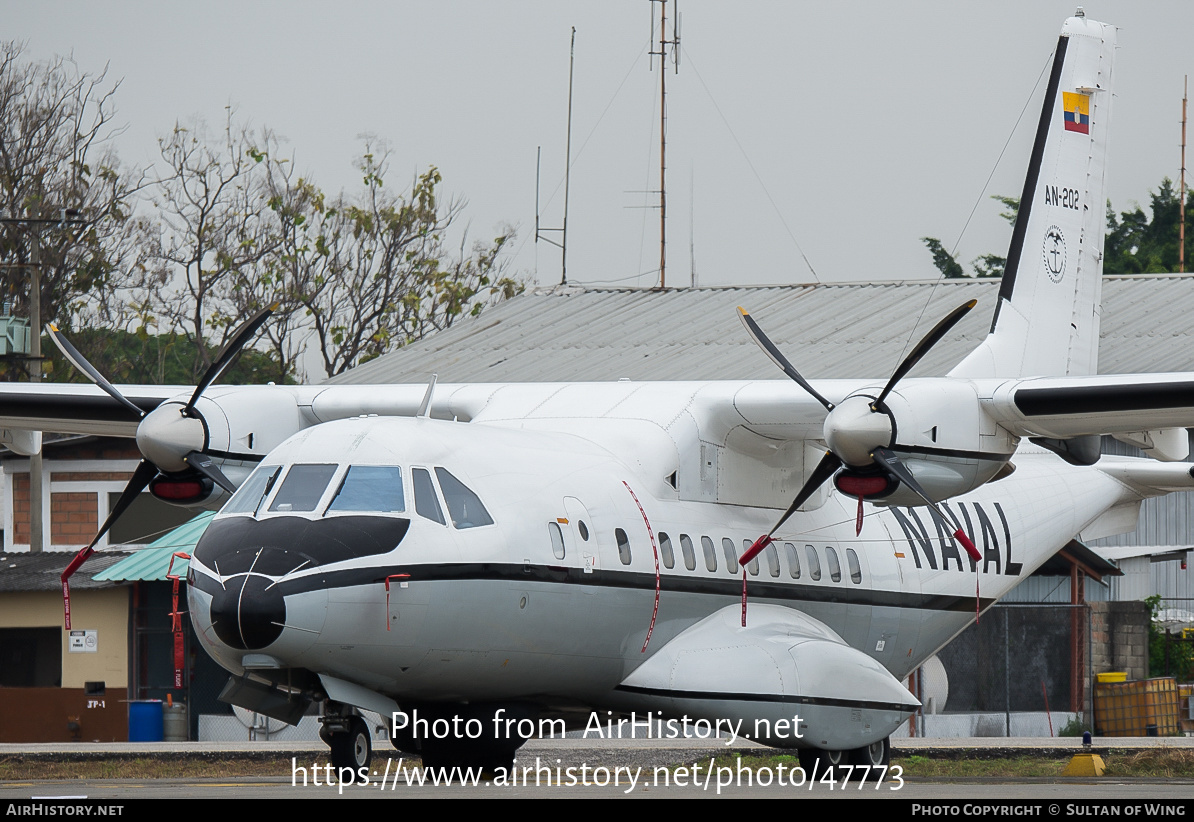 Aircraft Photo of AN-202 | CASA/IPTN CN235M-100 | Ecuador - Navy | AirHistory.net #47773