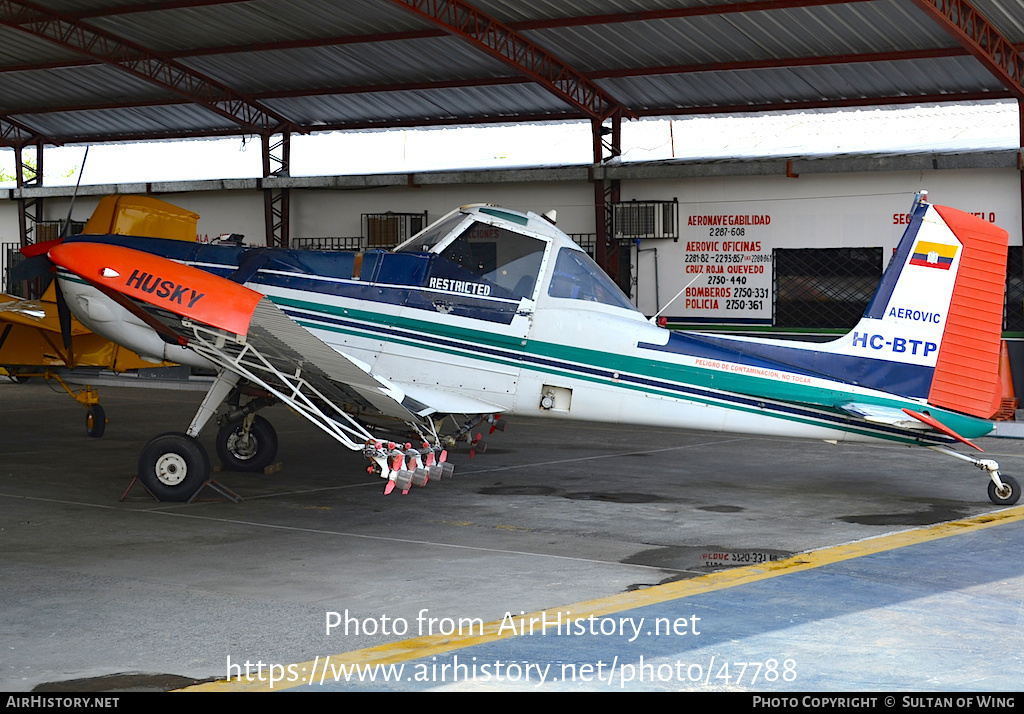 Aircraft Photo of HC-BTP | Cessna T188C Ag Husky | Aerovic | AirHistory.net #47788