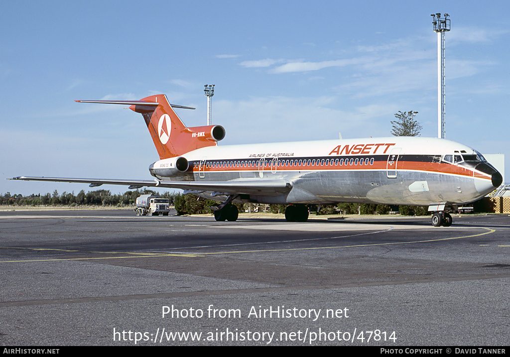 Aircraft Photo of VH-RMX | Boeing 727-277/Adv | Ansett Airlines of Australia | AirHistory.net #47814