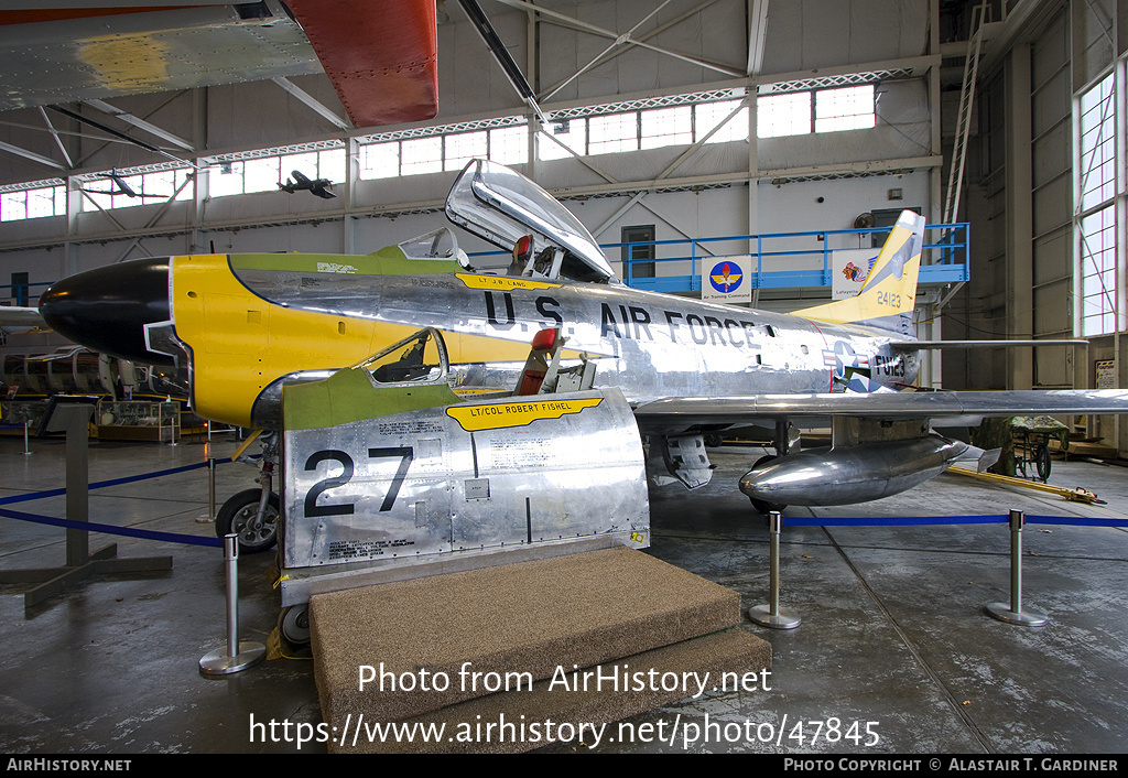 Aircraft Photo of 52-4123 / 24123 | North American F-86D Sabre | USA - Air Force | AirHistory.net #47845