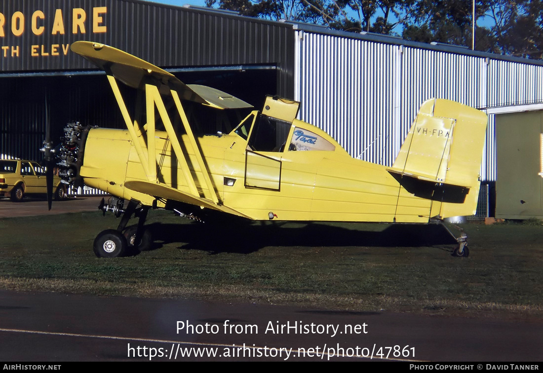 Aircraft Photo of VH-FBA | Grumman G-164 Ag-Cat | AirHistory.net #47861