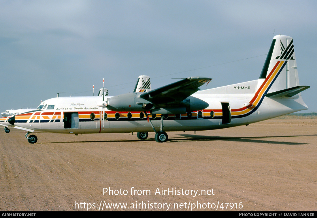 Aircraft Photo of VH-MMR | Fokker F27-200 Friendship | Airlines of South Australia - ASA | AirHistory.net #47916