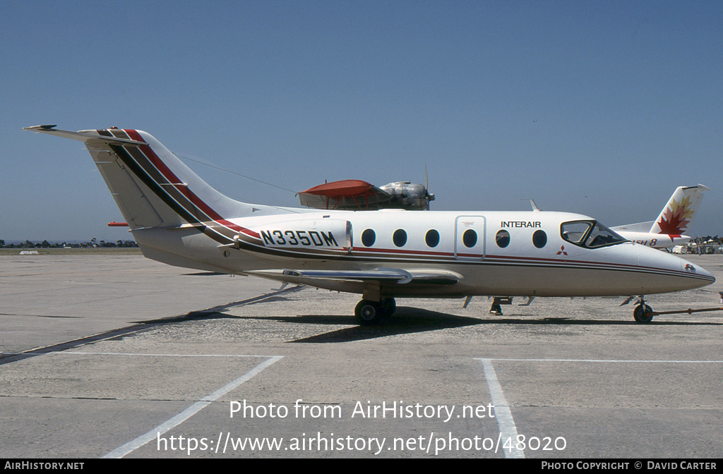 Aircraft Photo of N335DM | Mitsubishi MU-300 Diamond IA | InterAir | AirHistory.net #48020