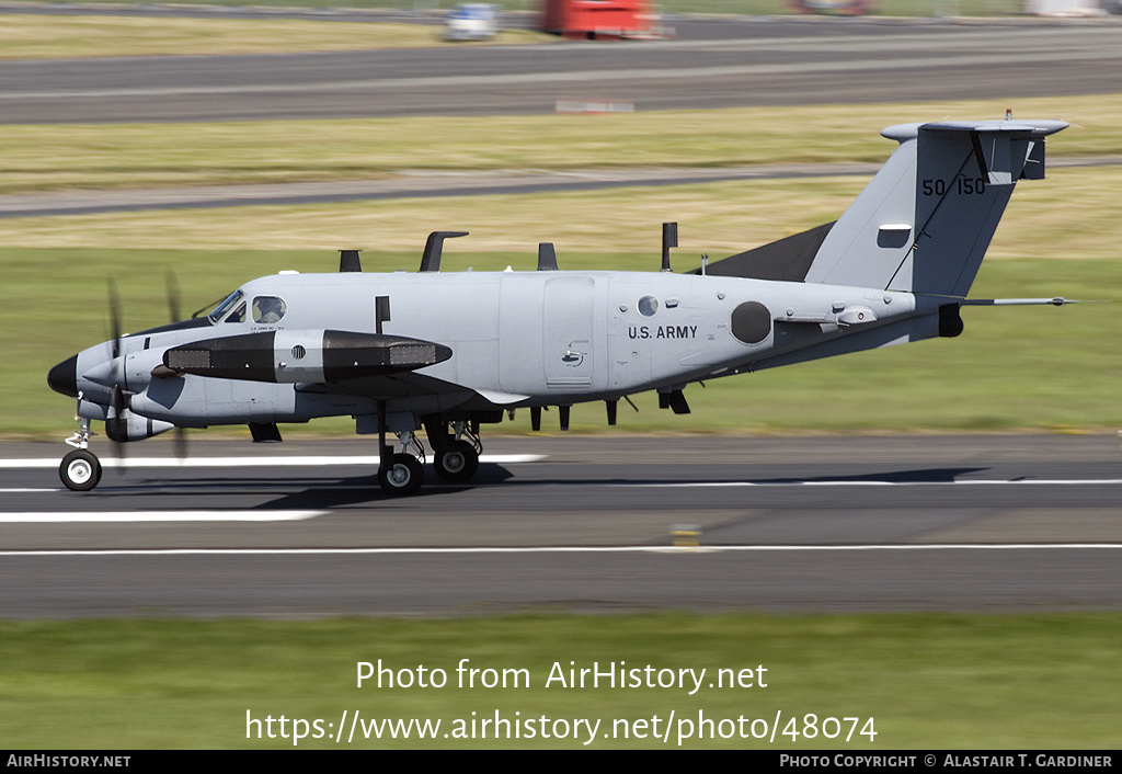 Aircraft Photo of 85-0150 / 50150 | Beech RC-12K Huron (A200CT) | USA - Army | AirHistory.net #48074