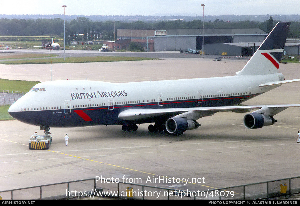 Aircraft Photo of G-BMGS | Boeing 747-283B | British Airtours | AirHistory.net #48079