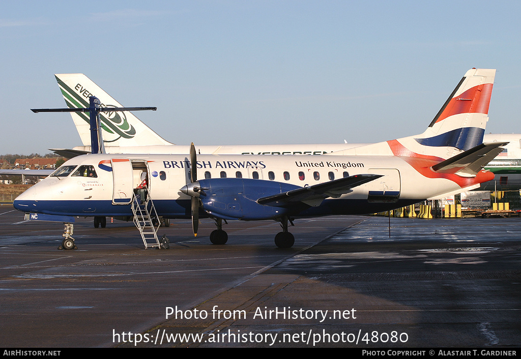 Aircraft Photo of G-LGNC | Saab 340B | British Airways | AirHistory.net #48080