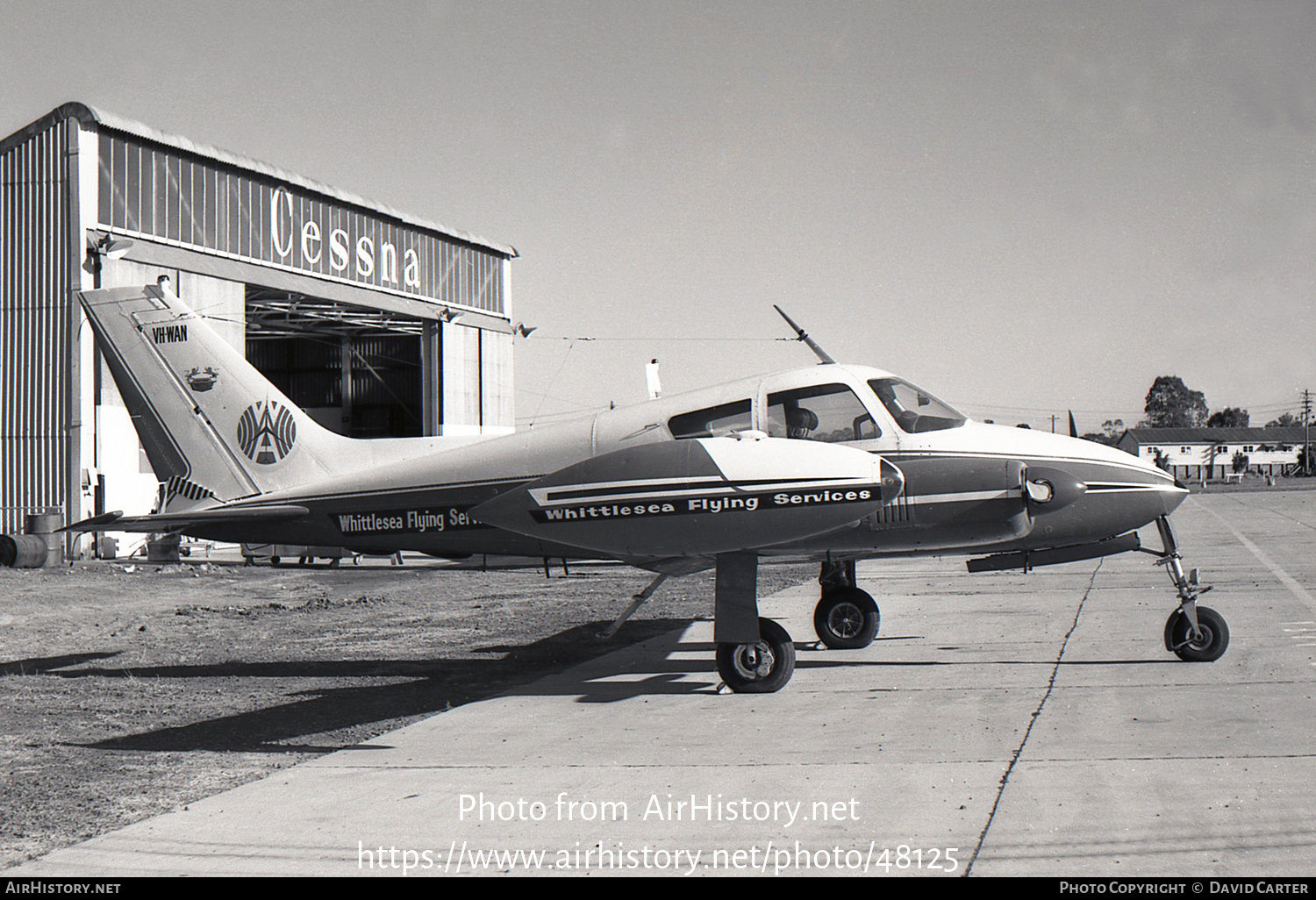 Aircraft Photo of VH-WAN | Cessna 310D | Whittlesea Flying Services | AirHistory.net #48125