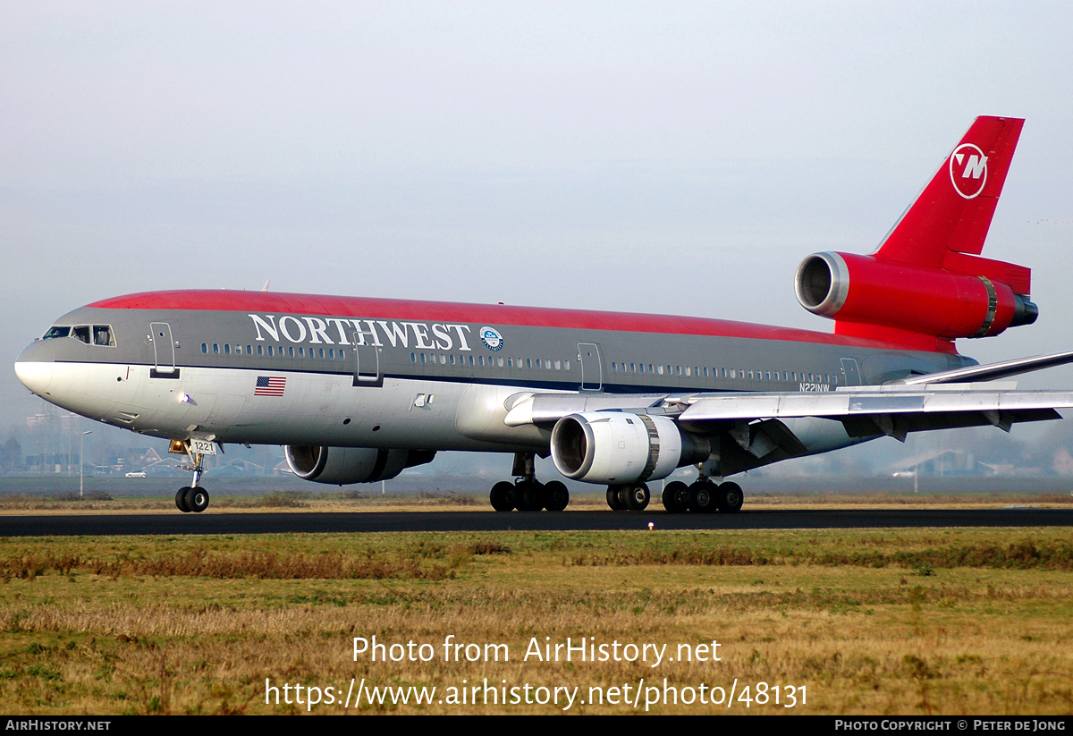 Aircraft Photo of N221NW | McDonnell Douglas DC-10-30 | Northwest Airlines | AirHistory.net #48131