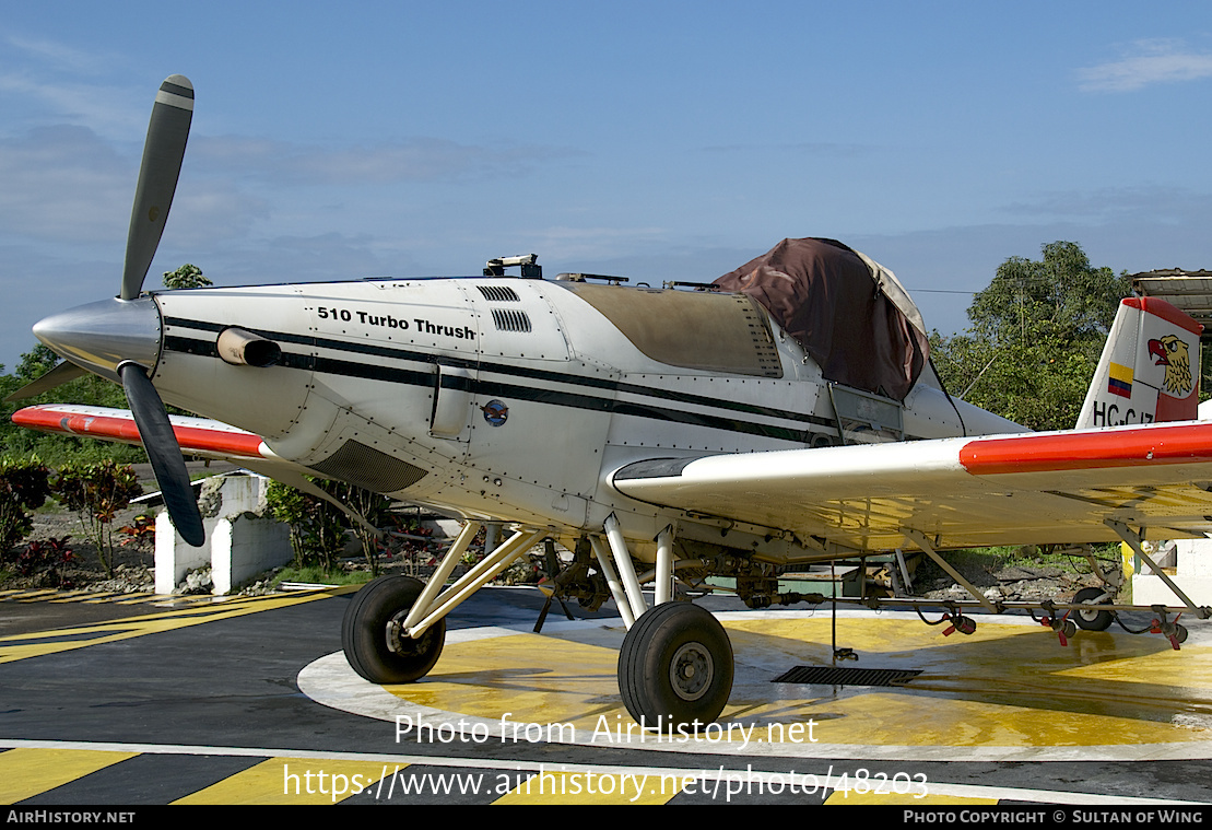 Aircraft Photo of HC-CJZ | Thrush S2R-T34 Thrush 510P | Megsareal | AirHistory.net #48203