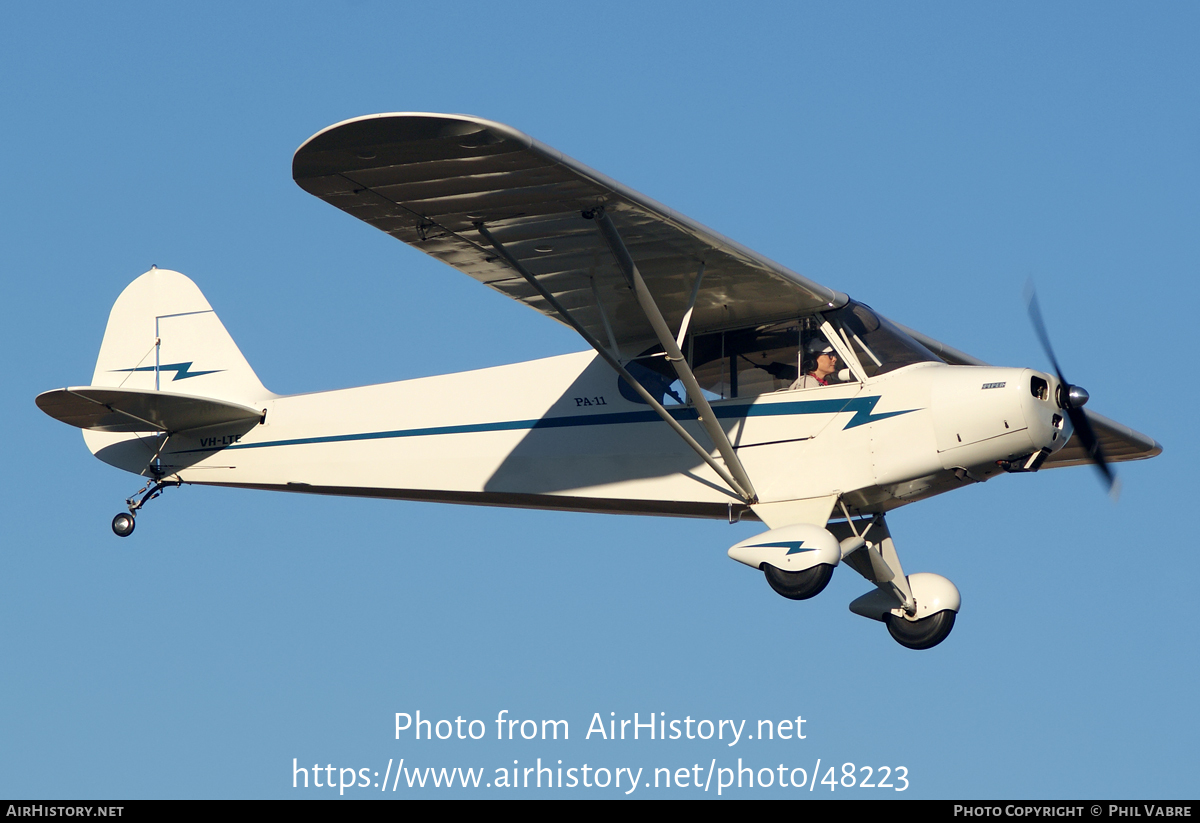 Aircraft Photo of VH-LTE | Piper PA-11 Cub Special | AirHistory.net #48223