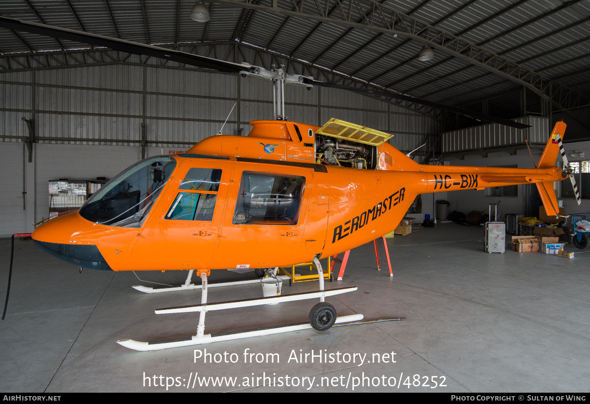 Aircraft Photo of HC-BIK | Bell 206B JetRanger II | AeroMaster Airways | AirHistory.net #48252