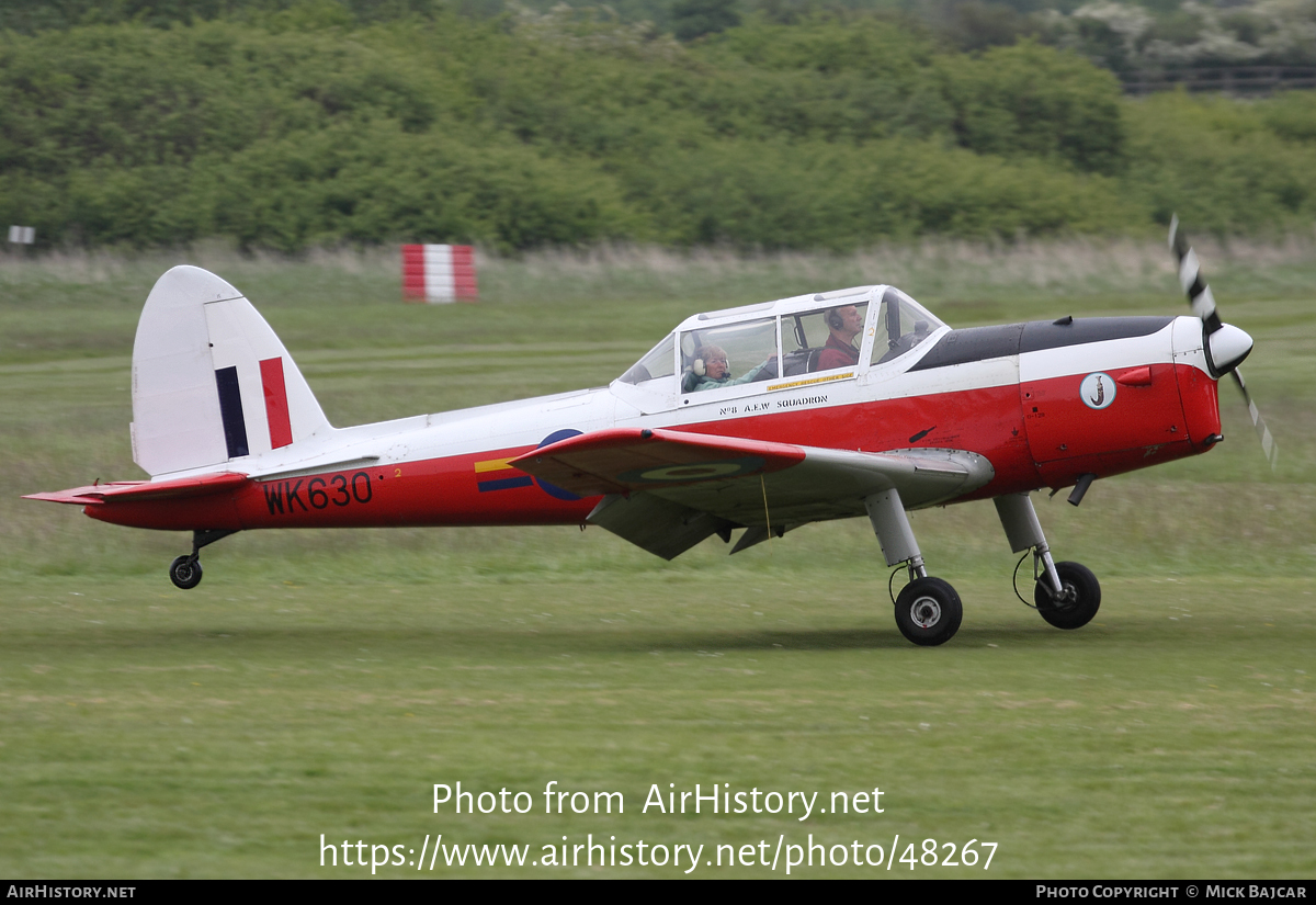 Aircraft Photo of G-BXDG / WK630 | De Havilland Canada DHC-1 Chipmunk Mk22 | UK - Air Force | AirHistory.net #48267