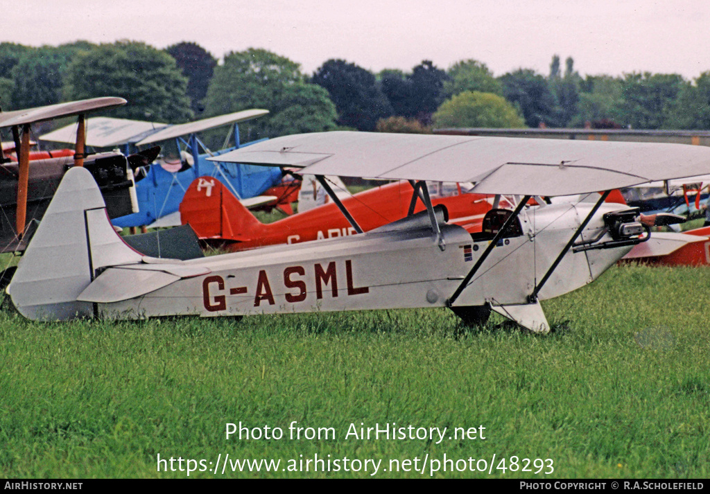 Aircraft Photo of G-ASML | Luton LA-4A Minor | AirHistory.net #48293