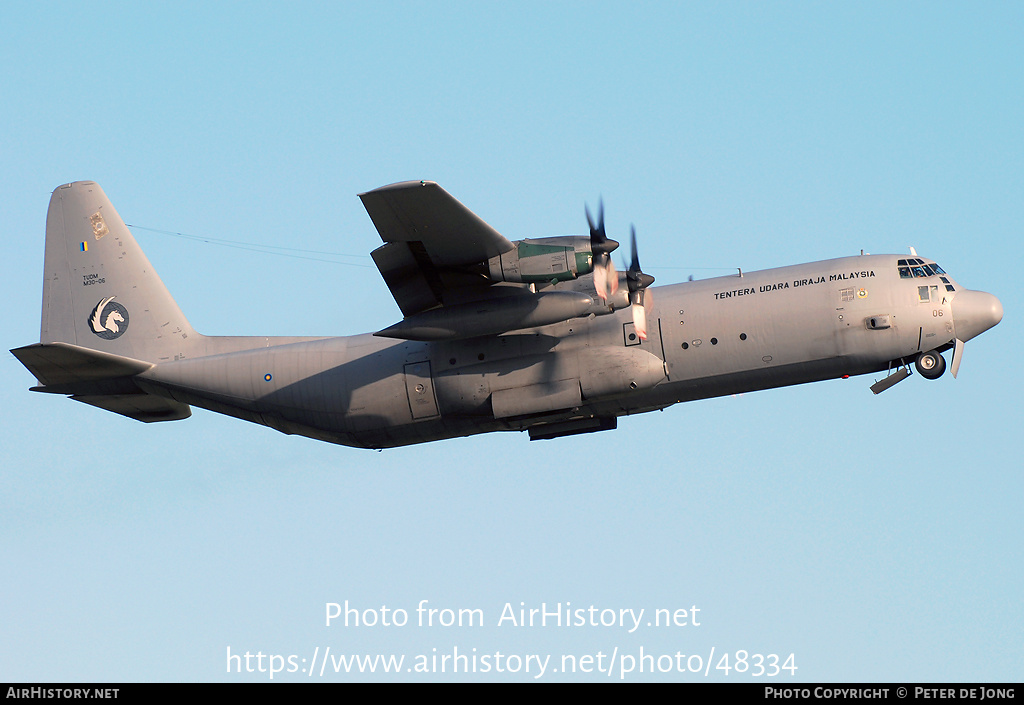 Aircraft Photo of M30-06 | Lockheed C-130H-30 Hercules (L-382) | Malaysia - Air Force | AirHistory.net #48334