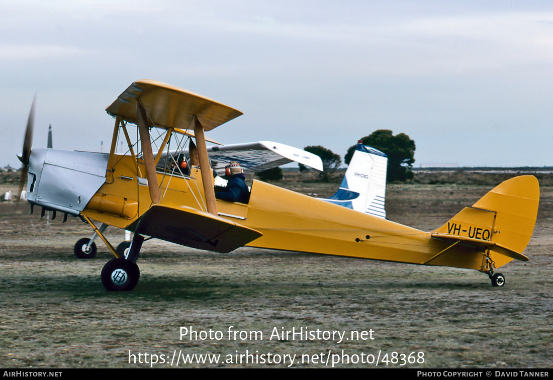 Aircraft Photo of VH-UEQ | De Havilland D.H. 82A Tiger Moth | AirHistory.net #48368