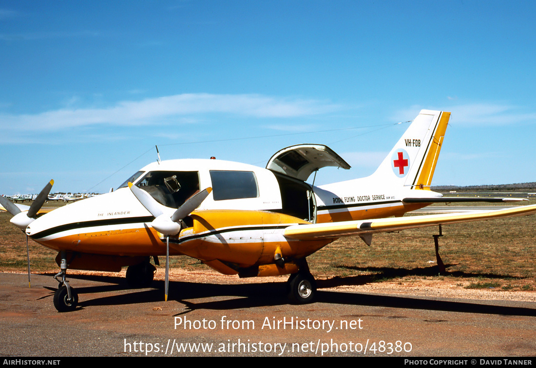 Aircraft Photo of VH-FDB | Beagle B.206S Series 2 | Royal Flying Doctor Service - RFDS | AirHistory.net #48380