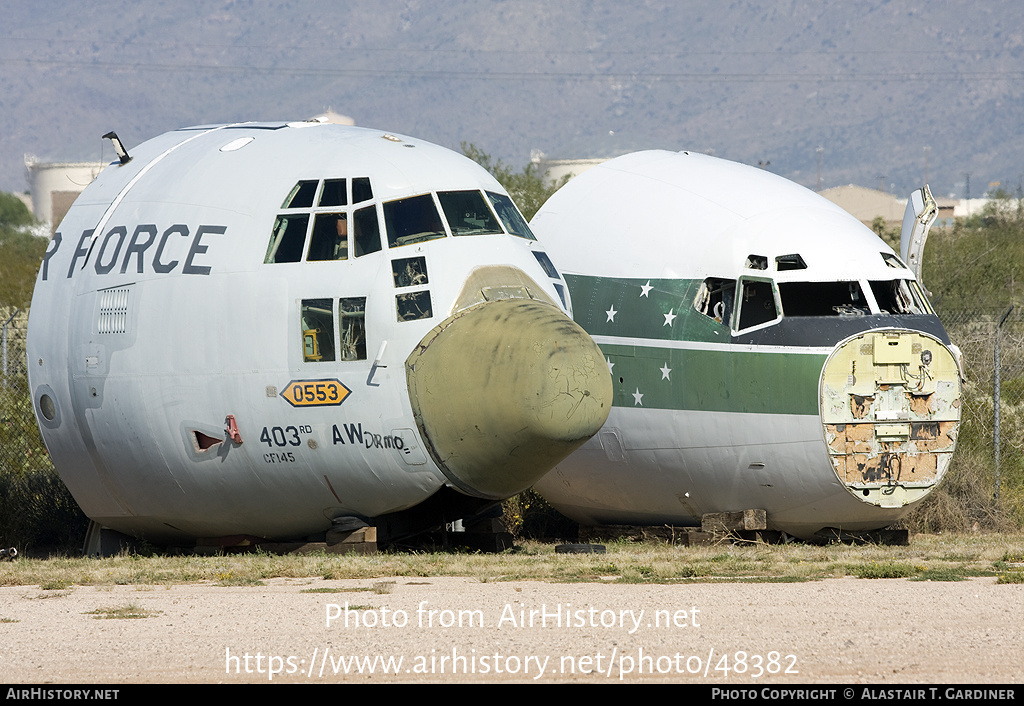 Aircraft Photo of 64-0553 | Lockheed C-130E Hercules (L-382) | USA - Air Force | AirHistory.net #48382