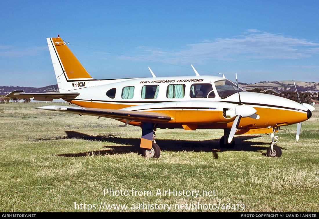 Aircraft Photo of VH-DXM | Piper PA-31-310 Navajo B | Elias Christianos Enterprises | AirHistory.net #48419