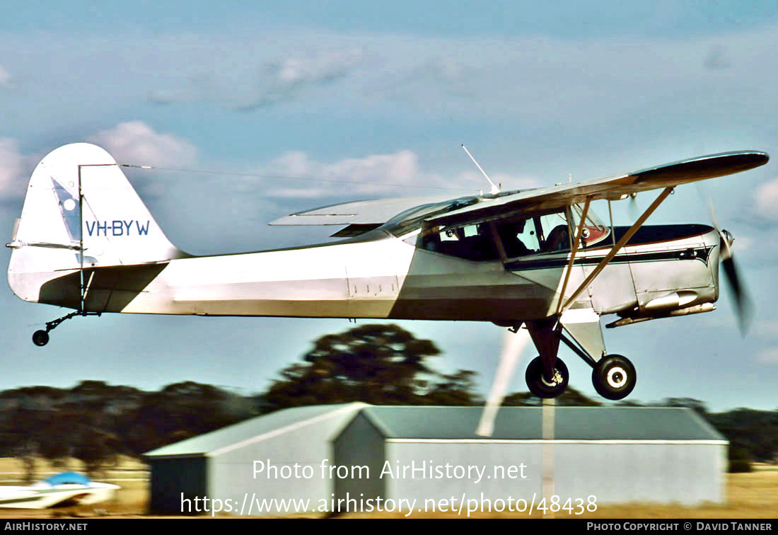 Aircraft Photo of VH-BYW | Auster J-5R Alpine | AirHistory.net #48438