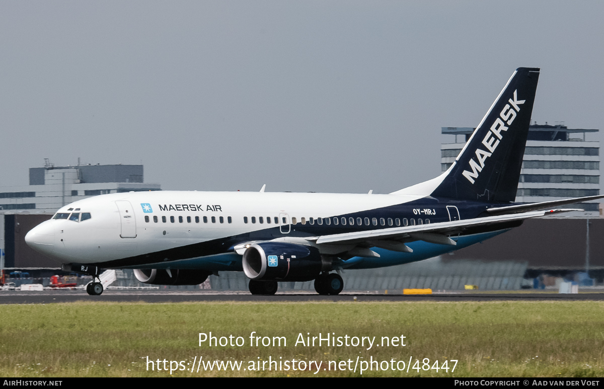 Aircraft Photo of OY-MRJ | Boeing 737-7L9 | Maersk Air | AirHistory.net #48447