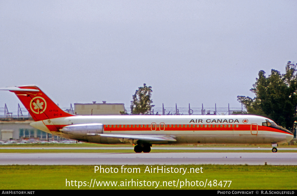 Aircraft Photo of C-FTLQ | McDonnell Douglas DC-9-32 | Air Canada | AirHistory.net #48477