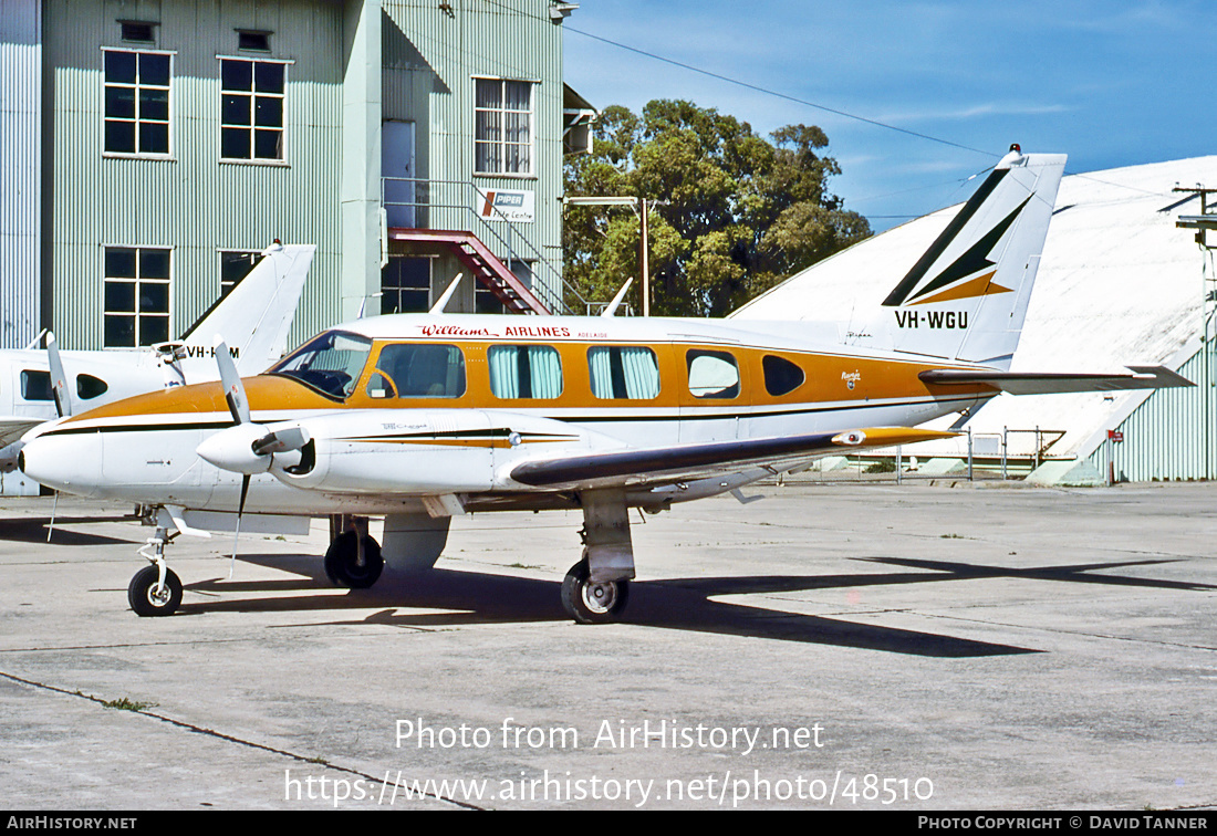 Aircraft Photo of VH-WGU | Piper PA-31-310 Navajo | Williams Airlines | AirHistory.net #48510