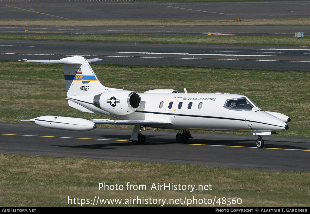 Aircraft Photo of 84-0127 / 40127 | Gates Learjet C-21A (35A) | USA - Air Force | AirHistory.net #48560