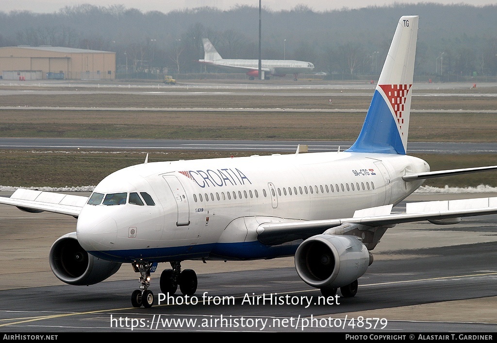 Aircraft Photo of 9A-CTG | Airbus A319-112 | Croatia Airlines | AirHistory.net #48579