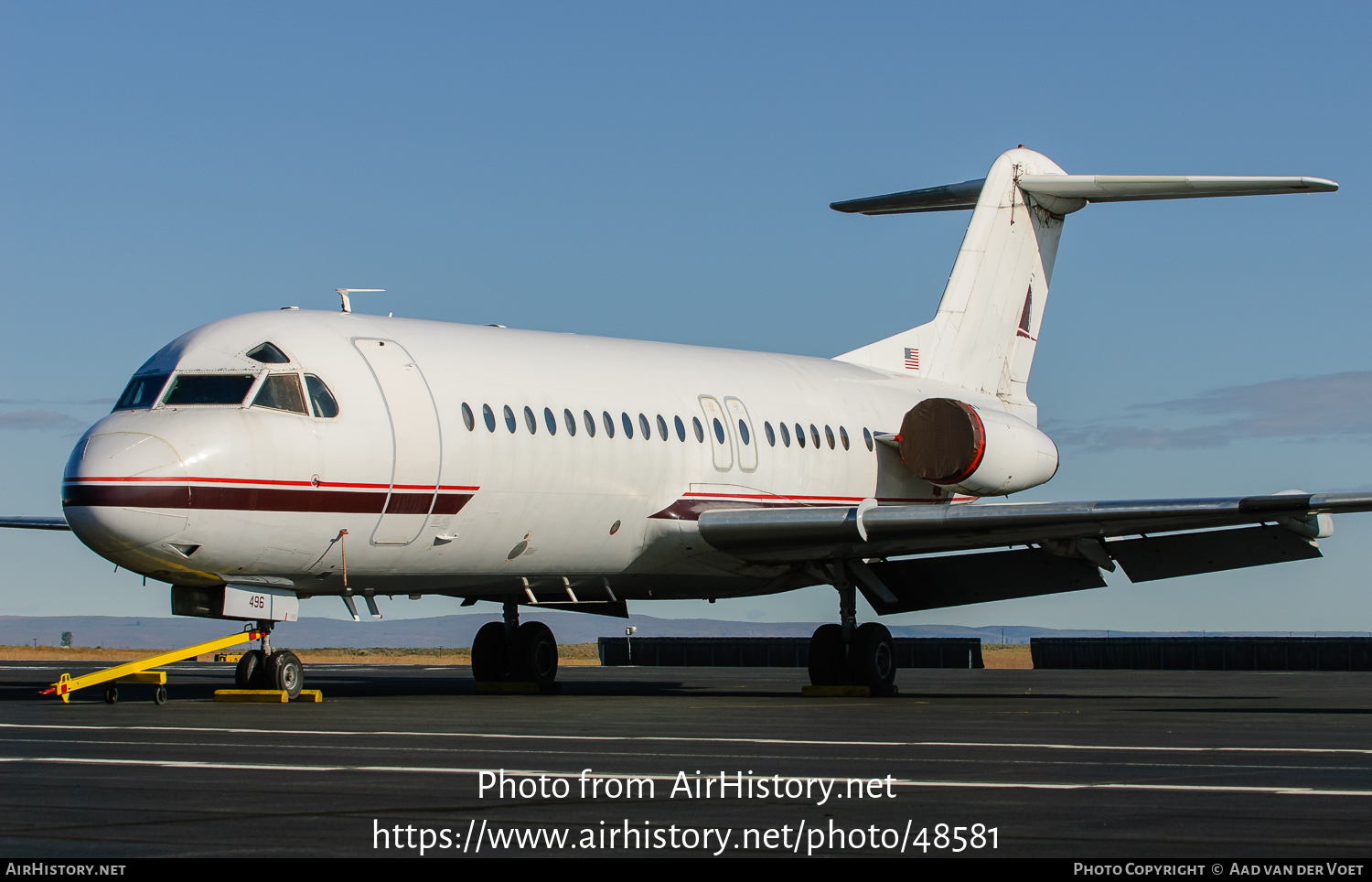 Aircraft Photo of N496US | Fokker F28-4000 Fellowship | Horizon Air | AirHistory.net #48581