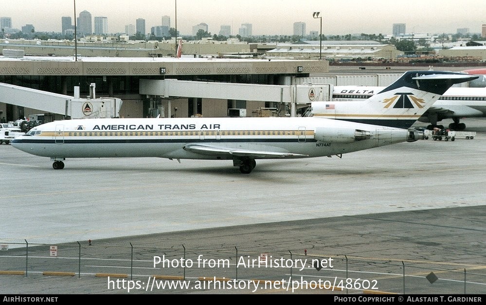 Aircraft Photo of N774AT | Boeing 727-290/Adv | American Trans Air - ATA | AirHistory.net #48602