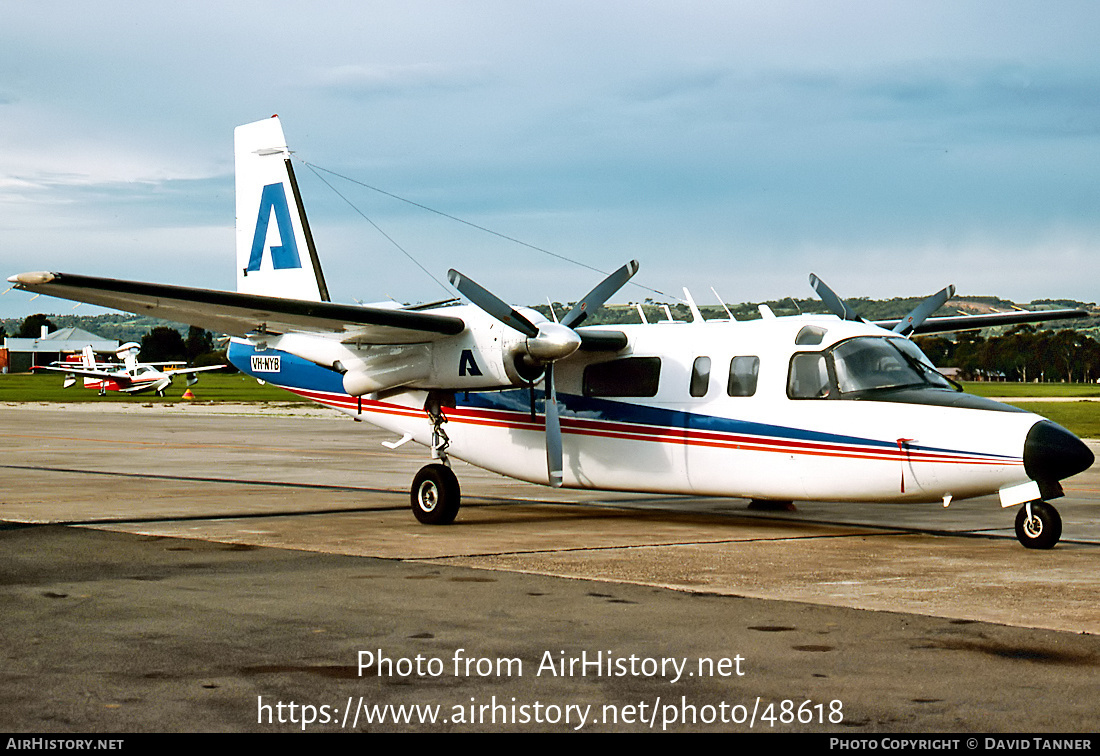 Aircraft Photo of VH-NYB | Rockwell 690 Turbo Commander | AirHistory ...