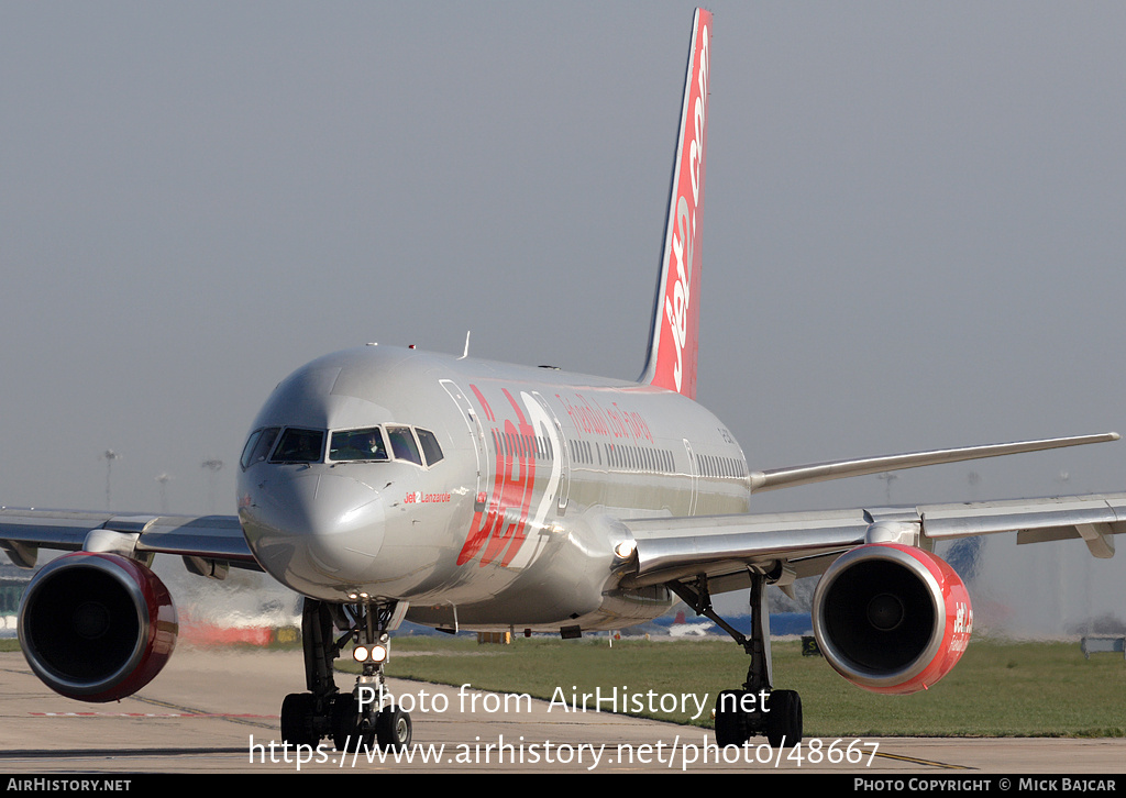 Aircraft Photo of G-LSAC | Boeing 757-23A | Jet2 | AirHistory.net #48667