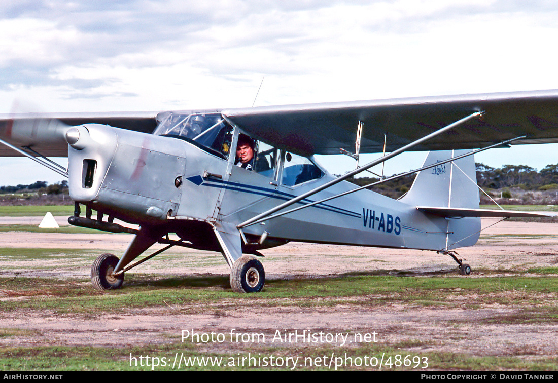 Aircraft Photo of VH-ABS | Auster J-1B Aiglet | AirHistory.net #48693