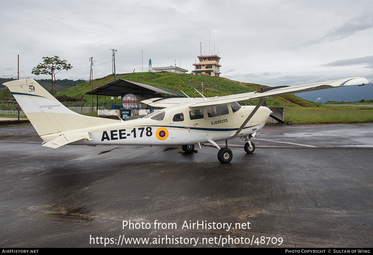 Aircraft Photo of AEE-178 | Cessna T206H Turbo Stationair TC | Ecuador - Army | AirHistory.net #48709