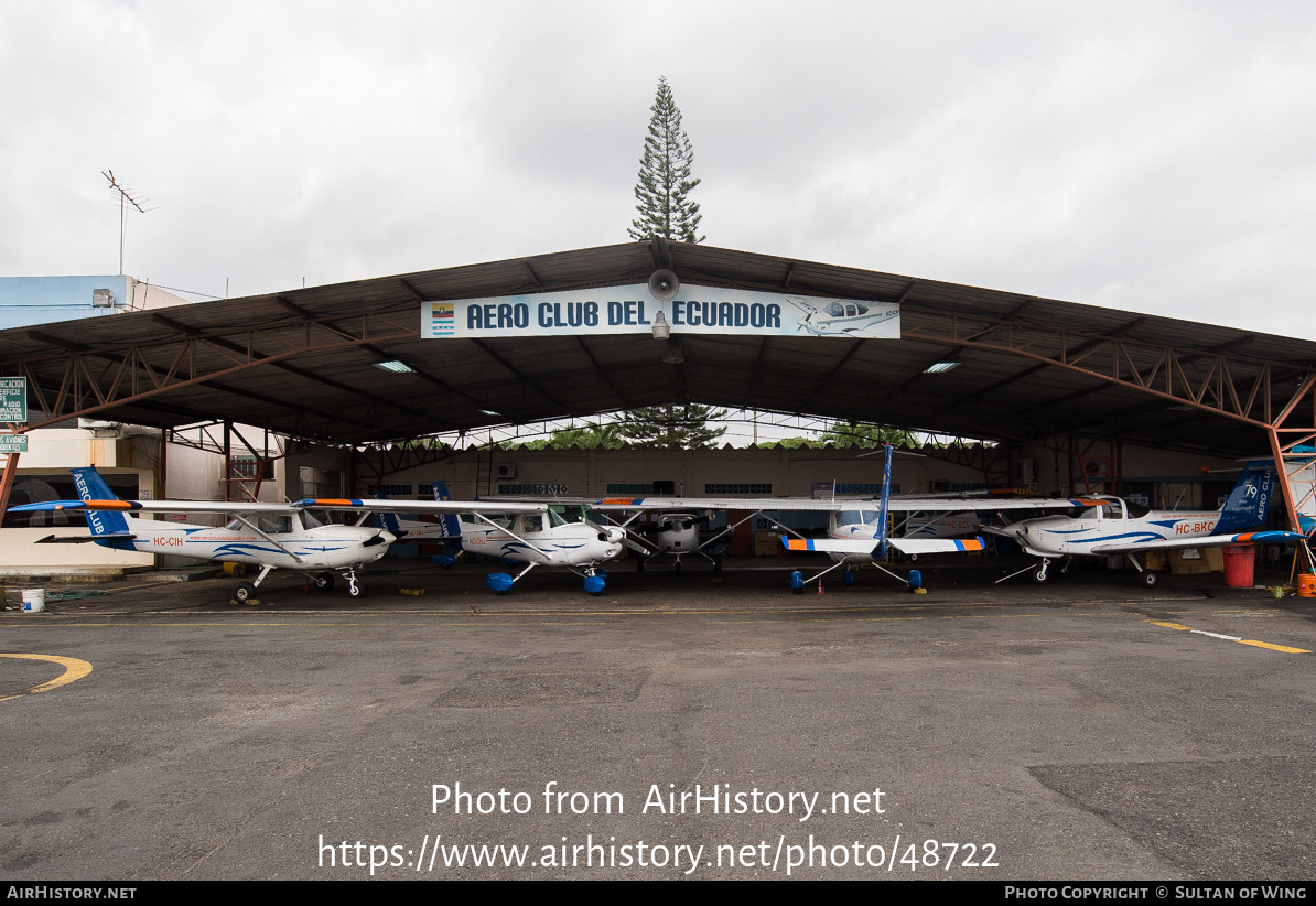 Aircraft Photo of HC-CIH | Cessna 152 | Aeroclub del Ecuador | AirHistory.net #48722