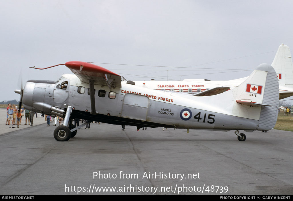 Aircraft Photo of 9415 | De Havilland Canada CSR-123 Otter | Canada - Air Force | AirHistory.net #48739