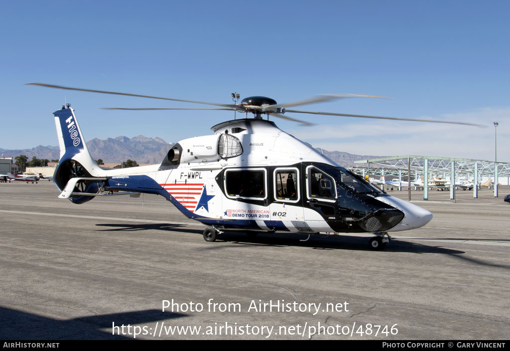 Aircraft Photo of F-WWPL | Airbus Helicopters H-160 | Airbus Helicopters | AirHistory.net #48746