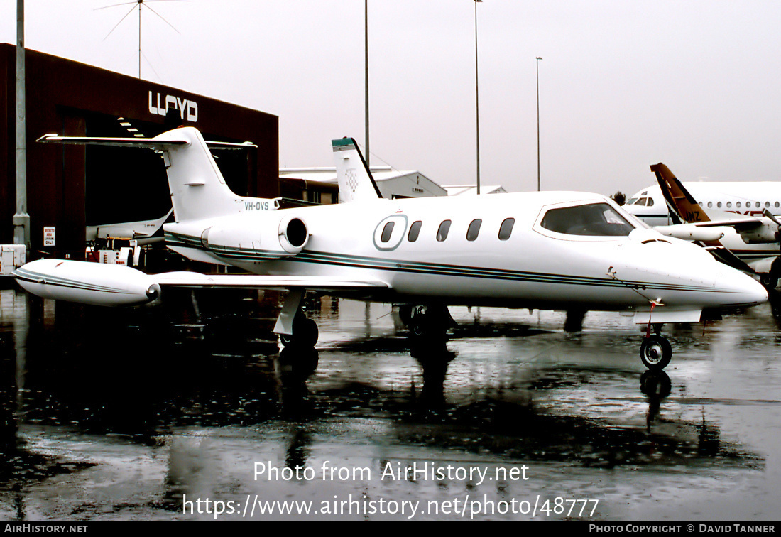 Aircraft Photo of VH-OVS | Gates Learjet 25B | AirHistory.net #48777