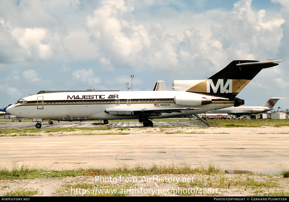 Aircraft Photo of N5609 | Boeing 727-51 | Majestic Air | AirHistory.net #48811