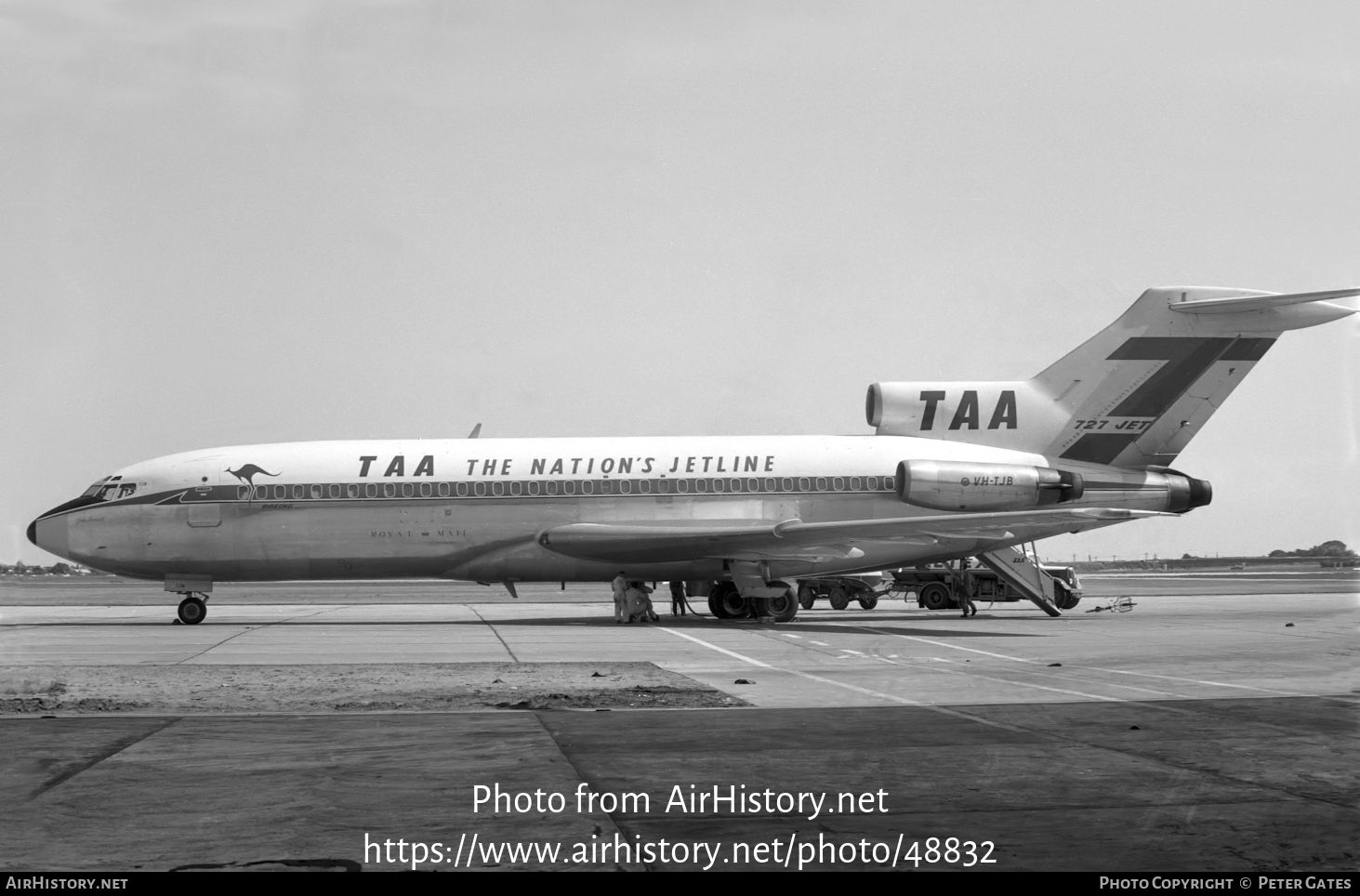 Aircraft Photo of VH-TJB | Boeing 727-76 | Trans-Australia Airlines - TAA | AirHistory.net #48832